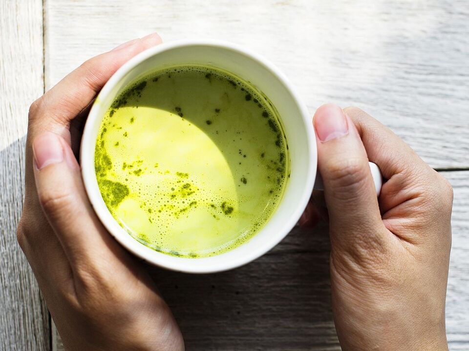 Let Matcha Slim boil and drink before eating. 