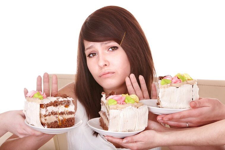 Give up sweets for weight loss