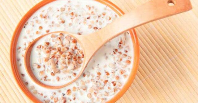 Buckwheat on kefir