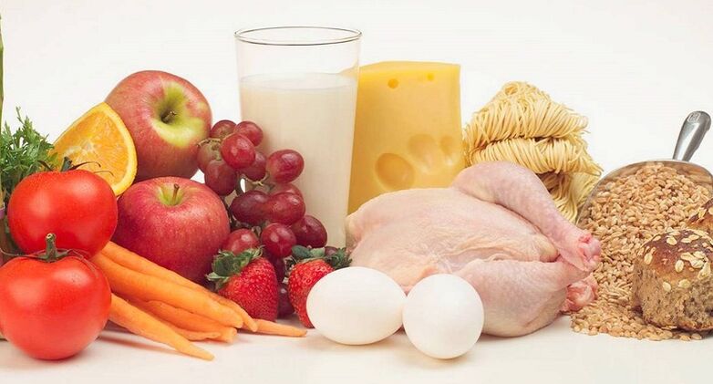 Allowed food for pancreatitis